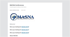 Desktop Screenshot of macnaconference.org